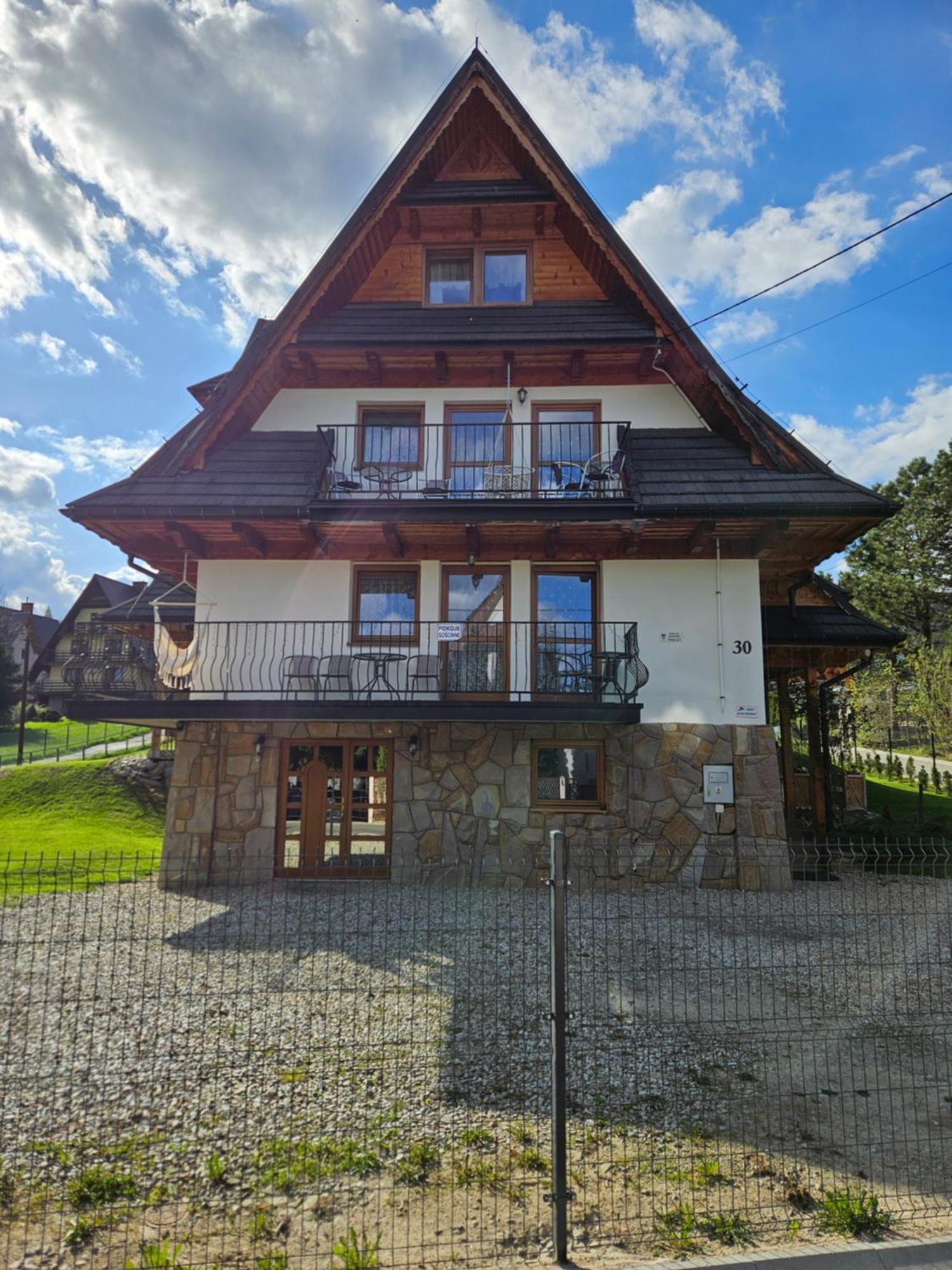 Pokoje Goscinne Zosia Kościelisko Esterno foto